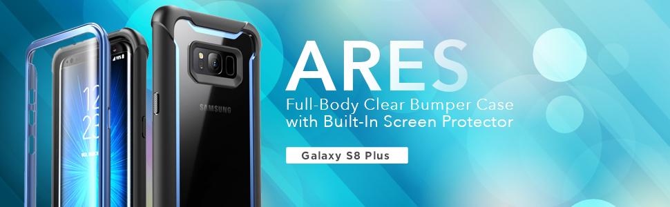 Etui pancerne Supcase i-Blason Ares do Galaxy S8 Plus, czarne